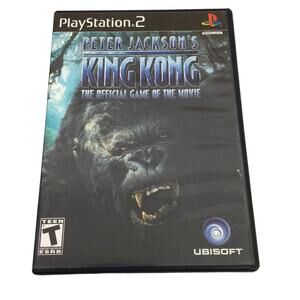 Playstation 2 Peter Jackson's King Kong Ubisoft Video Game Complete
